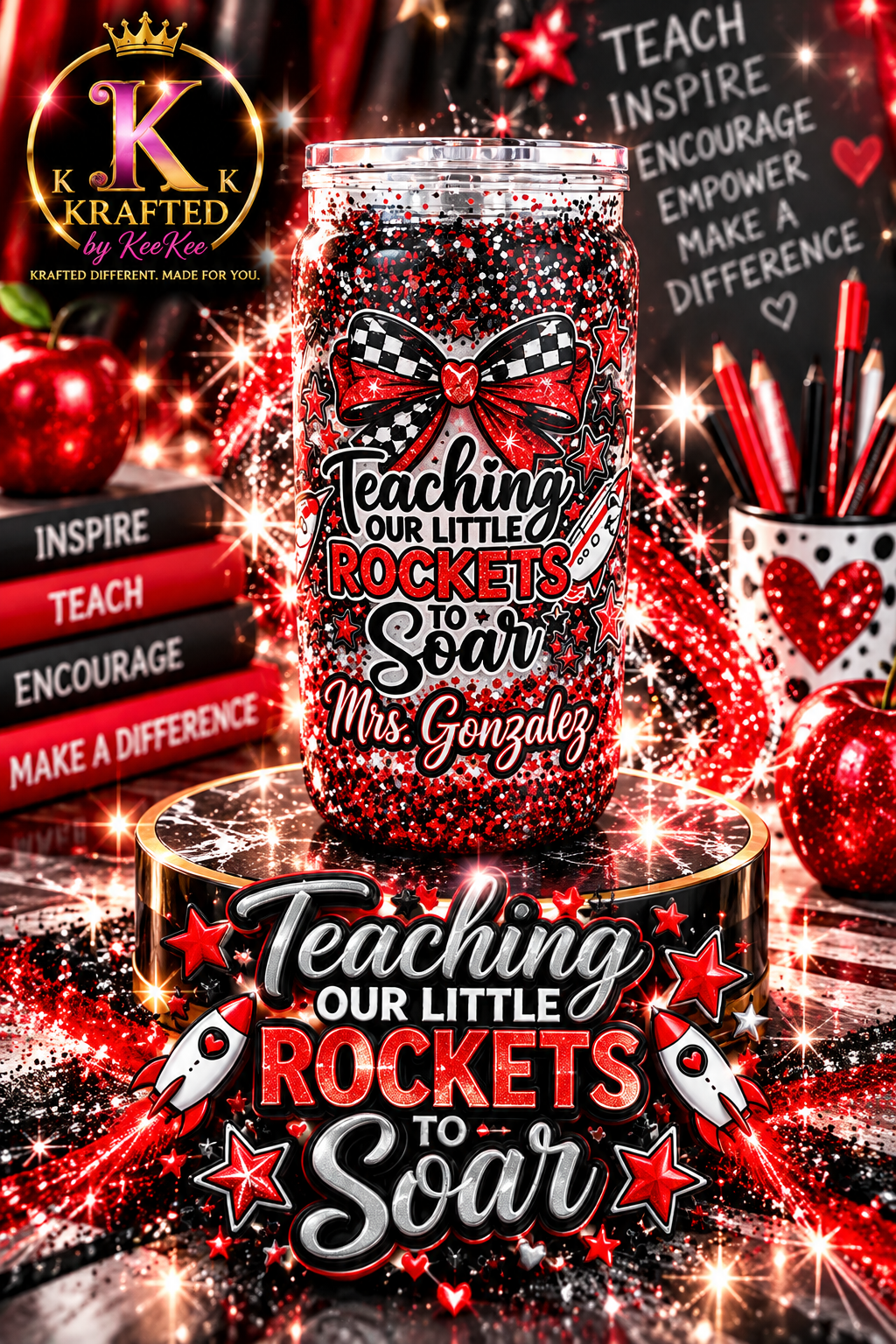 Mrs. Gonzalez custom tumbler